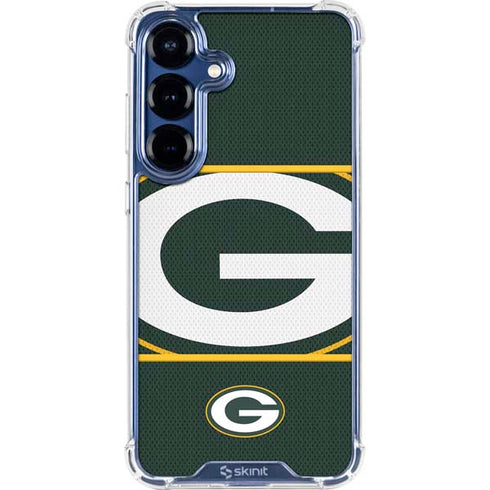 NFL Green Bay Packers Zone Block Galaxy S25 Clear Case